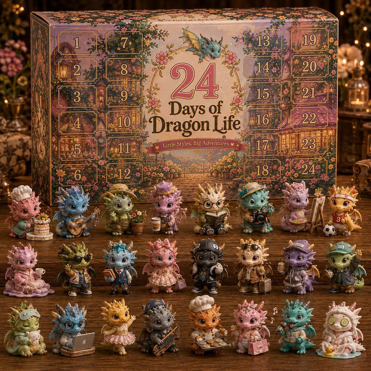 2026NEW Cross-Border Mysterious Creatures Series Mysterious Advent Calendar Christmas Calendar Blind Box S