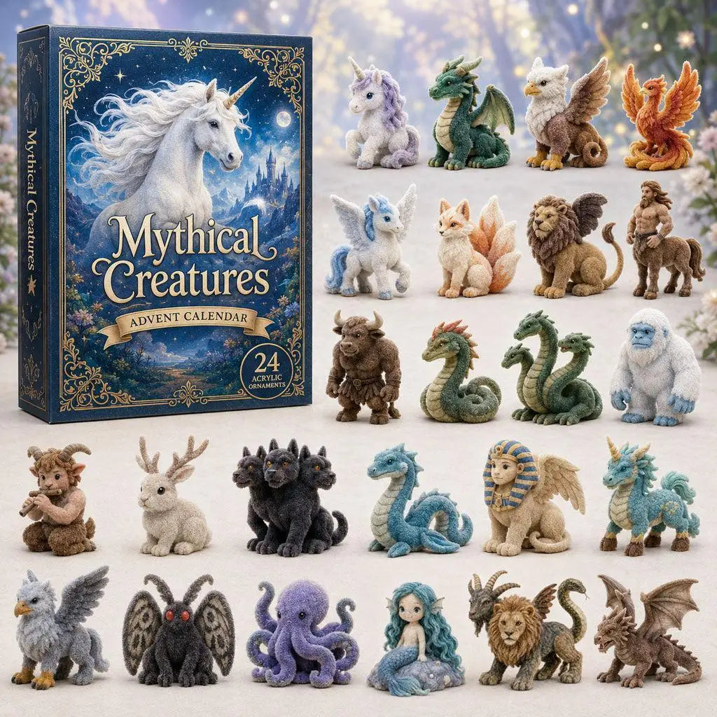 2026NEW Cross-Border Mysterious Creatures Series Mysterious Advent Calendar Christmas Calendar Blind Box S