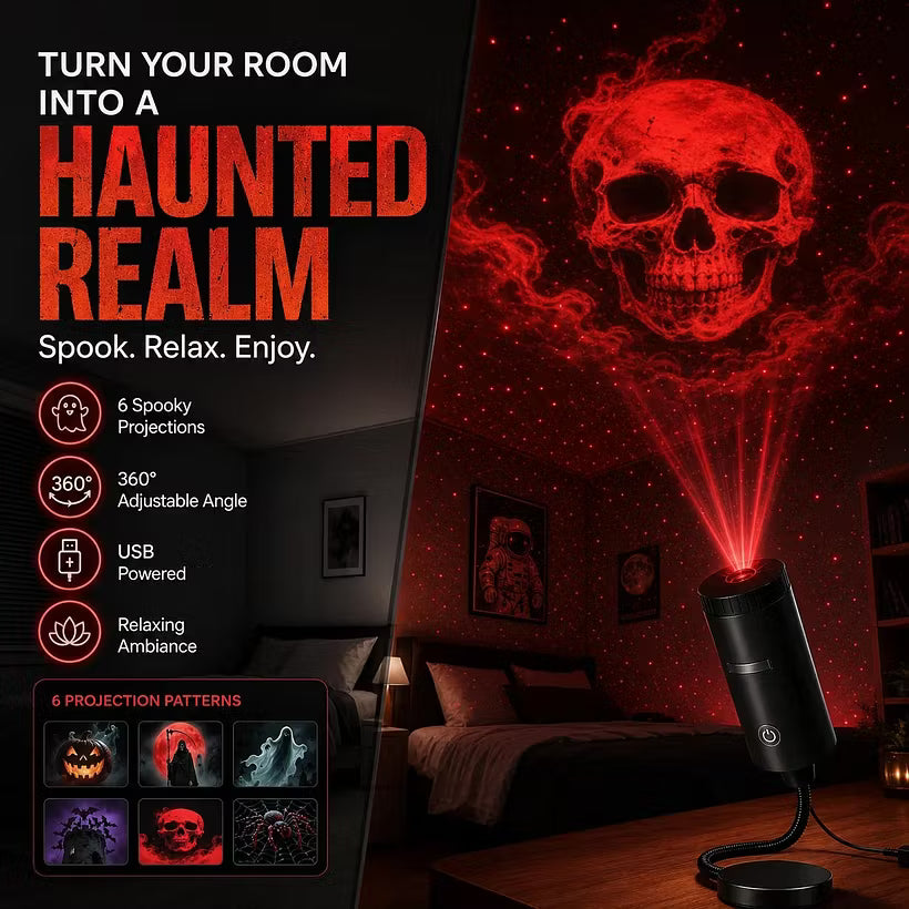 Holiday Glow™ USB Christmas Projector